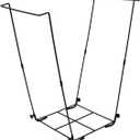 CAMPFIRE Trash Bag Holder Fits 30-45 Gallon Bags, Multi-Use Garbage Bag Holder, Portable to Use Leaf Bag Holder for Yard, Camping, Parties, and Leaf Collector