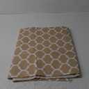 Smiry Rectangle Table Cloth, Waterproof Vinyl Tablecloth with Flannel Backing for Rectangle Tables, Wipeable Spillproof Plastic Tablecloths for Dining, Camping, Indoor and Outdoor 60"x84", Khaki