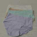 Domee Teen Girls Seamless Underwear No Show Panties Pack of 6 Invisible Briefs (10-11 Years, Light Color)