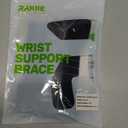 Carpal Tunnel Wrist Brace Left Hand, Adjustable Night Wrist Support with 3 Metal Splints, Hand Brace for Men Women No Pressure on Thumb, Splint Stabilizer for Work, Arthritis, Gray Medium