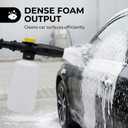 FJ6 Foam Cannon, Compatible with Kar-Cher K1-K7 Pressure Washers, 700ml Tank, Adjustable Spray Nozzle, for Cars, RVs, Garden Furniture, Patios
