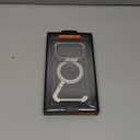 Z Metal Case for iPhone 17 Pro Frameless, Aluminum Alloy Bumper Compatible with Magsafe Kickstand Minimalist Shockproof Cool Cover Hard Shell with 360Ring Holder Magnetic Stand, Natural