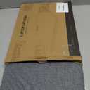 ZEAPTAC Portable Lap Laptop Desk with Pillow Cushion, Fits up to 15.6 inch Laptop, Lap Stand for Bed & Couch & Carpet, Book Tablet/Drawing Board/Computer Laptop Stand - White