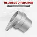 Bearing Retainer Tool Fits for Mercruiser Bravo 3 Outdrive, Replaces 805382 91-805382T, Heavy Duty Nickel-Plated Steel Carrier Bearing Removal & Installation Tool