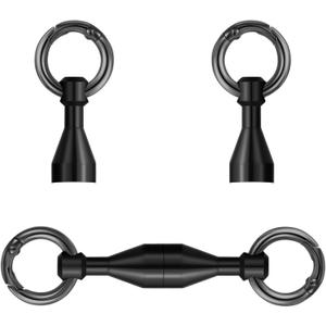 Magnet Hooks For Key Magnet Hanger Refrigerator Magnet Hooks (Black)
