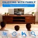 Big Screen Phone Magnifier,Screen Magnifier for Cell Phone,Upgraded 3D HD Foldable Design Screen Magnifier Version for Movies,Videos and Gaming,Universal Compatible with All Smartphones (Black)