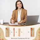 148 Sets Thanksgiving Gifts Bulk Thanksgiving Party Favors Fall Ballpoint Pen Autumn Greeting Thank You Poem Cards Motivational Fall Gifts for Coworkers Employee Teacher Women Friends