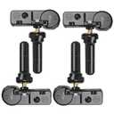 FFFauto Tire Pressure Monitoring Sensors Pack of 4 TPMS Sensor Compatible with Chevy, GMC, Cadillac & Buick -2016-2024 Cruze Silverado Tahoe Sierra Yukon XL Escalade,OE 13516165 84607659,- 433MHz