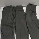 TNNZEET 3 Pack Leggings for Women - Black Tummy Control High Waisted Soft Yoga Pants for Workout Gym Running with Pockets S/M