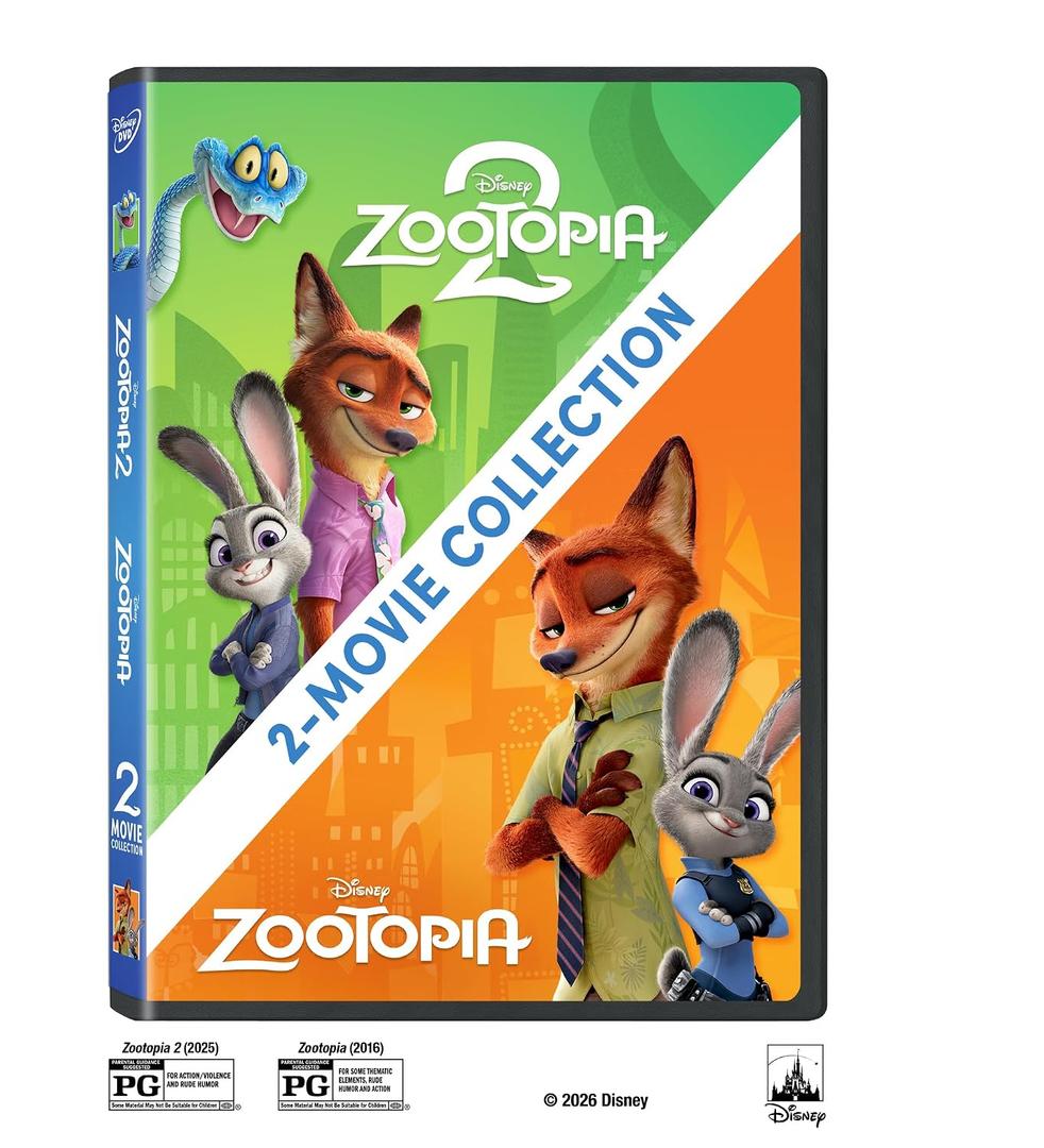 Zootopia 2 / Zootopia - Multi-Feature (2 Disc) - DVD