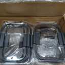 Rubbermaid Brilliance BPA-Free Airtight Food Storage Containers, 24-Piece Set, Easy for Meal Prep, Lunch & Leftovers