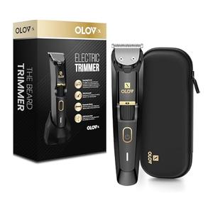 Men's Beard Trimmer - All-in-One Trimmer with Precision Dial - Premium Facial Hair Groomer - Adjustable 20 Length Setting, USB Recharge Dock, Cordless Waterproof Wet/Dry Clipper