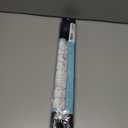 2 x Blackout Window Film, Window Privacy Film Frosted Faux 3D Floral Decorative Static Cling Heat Blocking Window Tint, Black, 17.5" x 78.7"