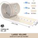 9 x Hydrocolloid Roll Cut-to-Size Protective Skin Tape, Gentle & Waterproof, Ayurvedic-Inspired Skin Comfort & Daily Care (2in x 5ft)