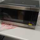 GE JES1109RRSS 1.0 Cu. Ft. Capacity Countertop Convection Microwave Oven with Air Fry, Stainless Steel