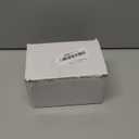 3 Pack Puck Lock for Trailers Keyed Alike, 6061 Solid Aluminum Trailer Door Locks Hockey Puck Locks, Reinforced Hidden Shackle Padlocks for Trailers Trucks Vans Shed Gates w/6 Keys