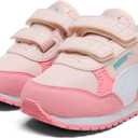 PUMA Unisex-Child St Runner V2 Nl V Ps (9 Toddler, Peony-puma White)