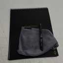 Rocketbook Smart Reusable Notebook, Flip Letter Size Spiral Notebook, Infinity Black, (8.5" x 11")