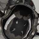 Skateboard Bike Helmet for Adults Adjustable Knee Elbow Pads Wrist Guards Protective Gear Helmets Set Teens for Bicycle Cycling Skate Scooter Bicycle Helmet (LargeHead22-23inch), Black)