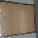 Rustic Walnut 14x18 Picture Frame with Mat for 12x16