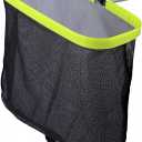 EcoNour Large 17.5" Swimming Pool Net | Heavy Duty Pool Leaf Catcher for Pool Cleaning | Reinforced Double Layer Leaf Skimmer Net for in and Above Ground Pools | Leaf Rake Net for Pond