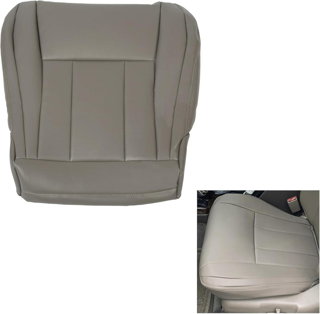 HECASA Seat Cover Compatible with 1996-2002 Toyota 4Runner Waterproof Synthetic Leather Left Side Bottom