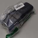 CZWL&HG 1.2L Black Plastic Mini Trash Can,Cup Body Design,Easy to Clean,2 Packs