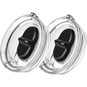 Screw Top Lid - STRICTLY for Yeti 30 oz & 40 oz Rambler Travel Mugs - Replacement Stronghold Lid for Threaded Tumblers - Spill - Proof & Straw - Friendly (2 - Pack)