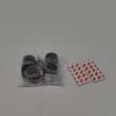 Self Adhesive Caster Wheels Set for Trash Can, Storage Box (4PCS, 1.5")