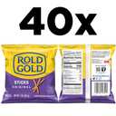 Rold Gold Pretzels, Sticks, 1 Ounce (Pack of 40) (EXP 08/25/26)