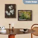 SESEAT 12x16 Frame Wall Hanging Picture Frames, Brown, 1 Pack
