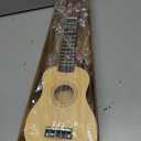 21 Inch Wooden Kids Toddler Child Children Acoustic Guitar Musical Instruments Ideal for 3-9 Year Old Boys Girls Gifts (Burlywood), Mini