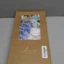 Ling's moment Fake Flowers Box, Faux Artificial Greenery Stems Foam Roses Poppy Gardenia Silk Hydrangea Peony Fabic Flower for Centerpieces Bouquet Wedding Floral Vase, English Pastel, Deluxe Combo
