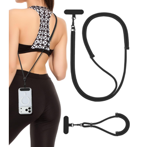 VVAAGG Cell Phone Lanyard for iPhone: Crossbody Phone Strap Adjustable Neck Wrist Strap Anti Theft Long Lanyard Travel Essential for Women Most iPhone and Android Smartphones