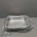 9x13 Aluminum Foil Pans, 10 Pack Disposable Trays Half Size Heavy Duty Tin Pans Deep Food Containers For Cooking, Meal Prep, Baking, Roasting, Chafing, Heating or Steam Table (Silver)