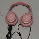 BERIBES Bluetooth Headphones Over Ear, 65H Playtime and 6 EQ Music Modes Wireless Headphone with Microphone, HiFi Stereo Foldable Lightweight Headsets, Deep Bass for Office Home Cellphone PC Ect. (Pink)