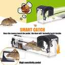 Humane Mouse Traps, 12 inches Enlarged No Kill Rat Live Traps for Chipmunks, Reusable Catch and Release Mice, Pet and Children Friendly Mouse Trap That Work (2)