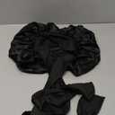 Silk Bonnet for Sleeping, Satin Hair Wrap Cap for Women, Double-Layer Bonnet with Tie Band, Hair Accessories