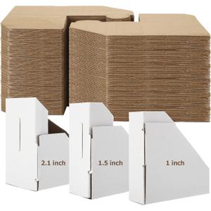 120 Pack Adjustable Cardboard Corner Protectors, Picture Frame Corner Protectors for Shipping Fits 1", 1.5" and 2.1" Frames, Cardboard Packing Corner, Cardboard Shipping Corners