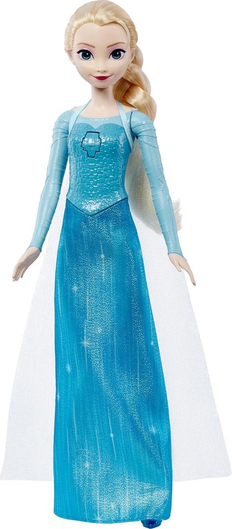 Mattel Disney Frozen Toys, Singing Elsa Doll in Signature Clothing, Sings Let It Go from The Disney Movie Frozen