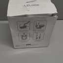 Toilet Brush and Holder Set with Pumice Stone  Long Handle Toilet Bowl Brush, Anti-Splash Scrubber, Ventilated Drip-Free Base, Deep Cleaner for Hard Water Stains, Limescale, Toilet Rings (Black)