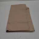 Pillow Cases, King Size Cotton Percale Weave Pillowcases, Pre-Shrunk Breathable and Hypoallergenic Pillowcases, Set of 2 (2 Piece King 20 Inch x 40 Inch, Sandshell)