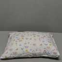 Babebay Toddler Pillow,13X18 Soft Toddler Pillows for Sleeping, Machine Washable Kids Pillow with Cotton Pillowcase, Perfect for Travel, Toddlers Cot (Sunny Rainbow)