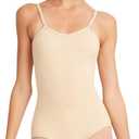 Capezio Women's Camisole Leotard With Adjustable Straps,Nude,Small
