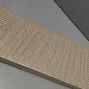 Bullnose Stair Treads for Wooden Steps: 4 Pack Bullnose Stair Carpet Treads Washable Non Slip Peel and Stick Carpet Runner for Wood Stairs 29.5"x9.5"x1.5" Beige and Natural