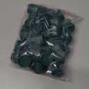 100 Pcs Christmas Light Bulb Socket Cover, C7 and C9 Socket Caps for Covering Holiday Outdoor Unused Open Stringers Light, Waterproof (Green)