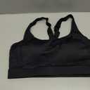 RUNNING GIRL Black High Impact Sports Bra for Women,Adjustable Strappy High Support Sports Bras for Women Large Bust(Black_XL)