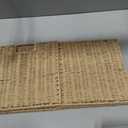 12x12x12in Wicker Storage Baskets for Shelves, Set of 2 Hand-Woven Paper Rope Wicker Basket,Foldable Cube Storage Bins, Natural Color Storage Cubes, Square Baskets for Organizing Decor