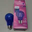 Philips 568865-4A19/PER/BLUE/G/E26/ND 4/1PF Colored Standard LED Light Bulb