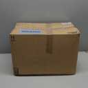 LUMI Ultra Thin Indoor Door Mat for Entrance 17"x30", Non Slip Entryway Mat, Low Profile Doormat, Unique Herringbone Design Carpet for Inside, Patio, Porch, Beige